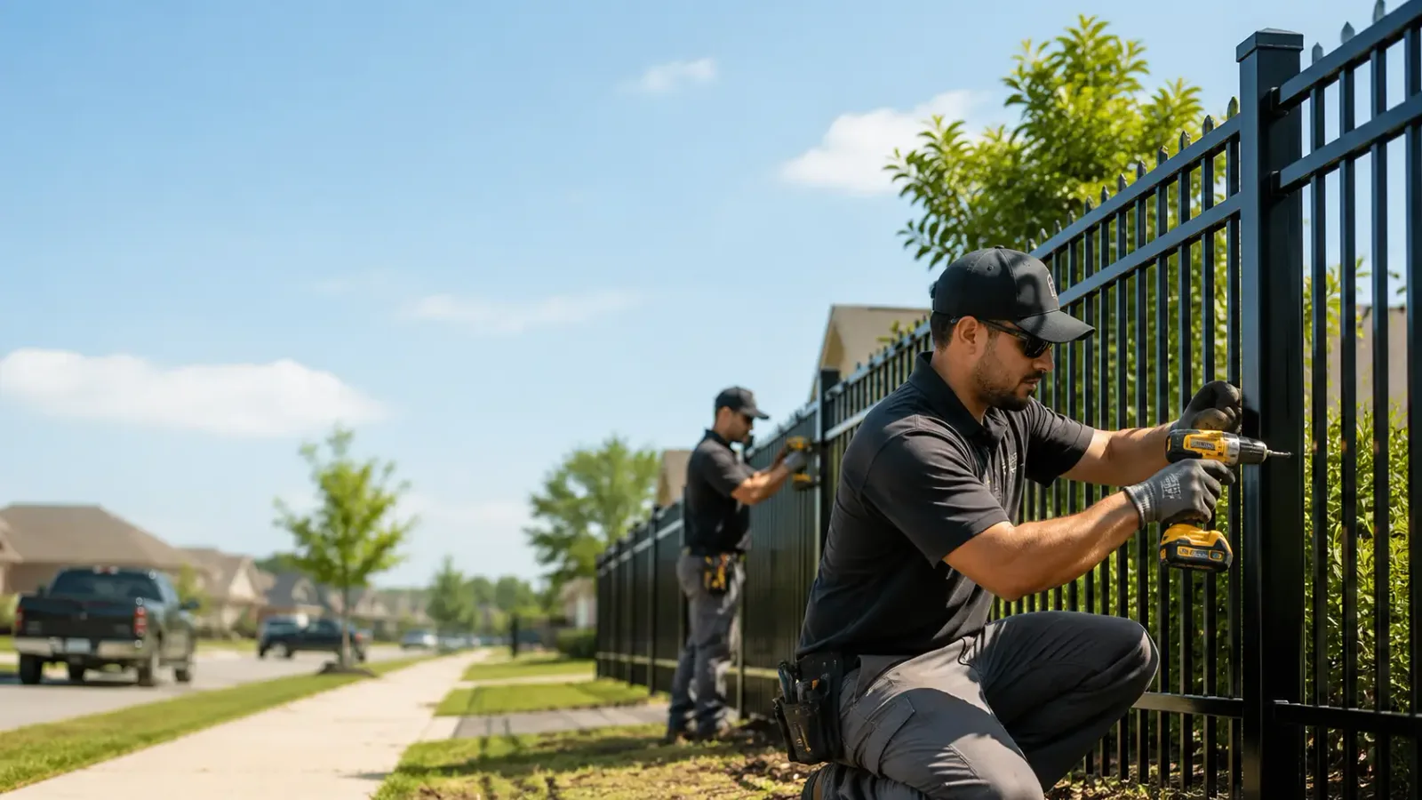 Metal Fence Installation in Westerville, NE